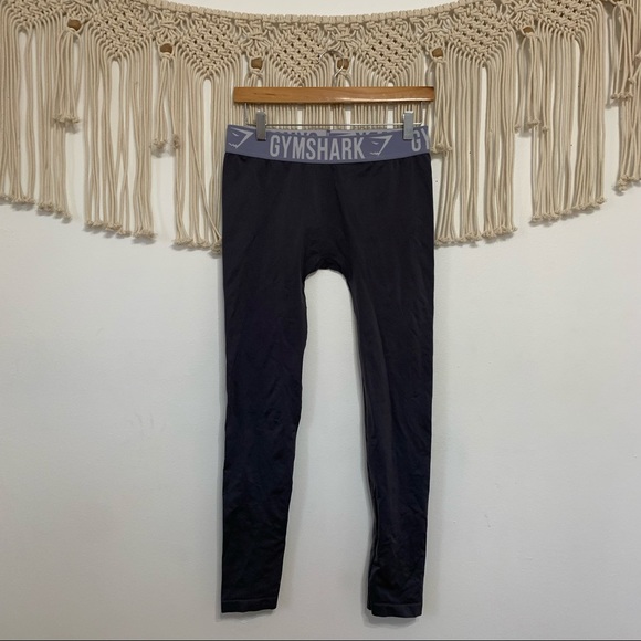 GymShark | gray seamless leggings size medium - Picture 2 of 9